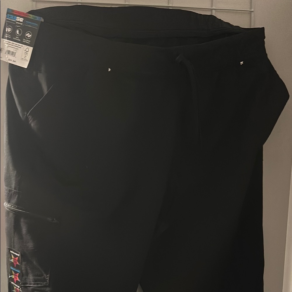 Women’s Scrub Black Joggers